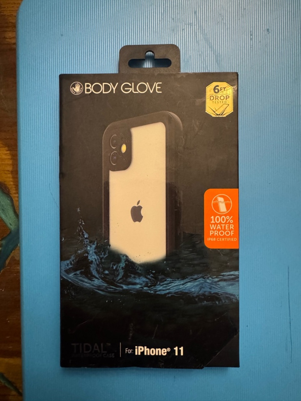 Body Glove iPhone 11 Waterproof Case - Black Frame with clear  back panel